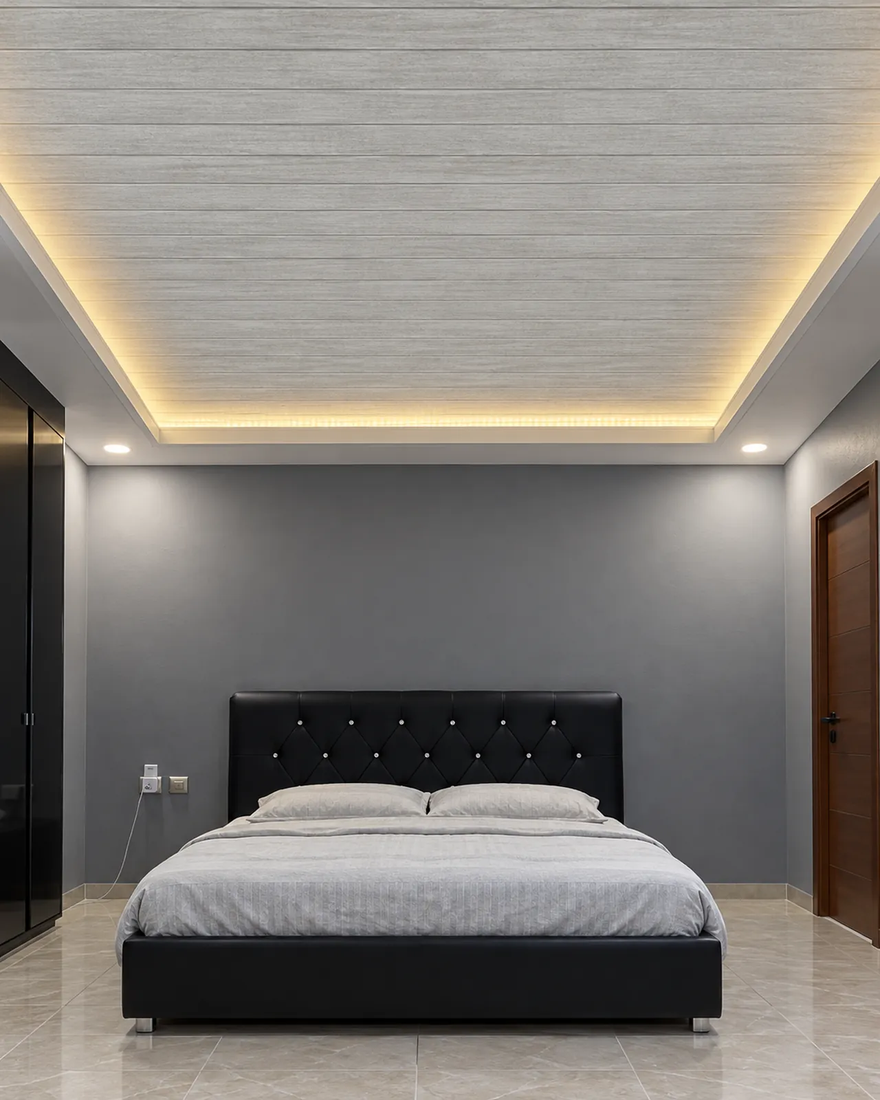 Superfon Plafon PVC motif SK 001 · Snow Birch